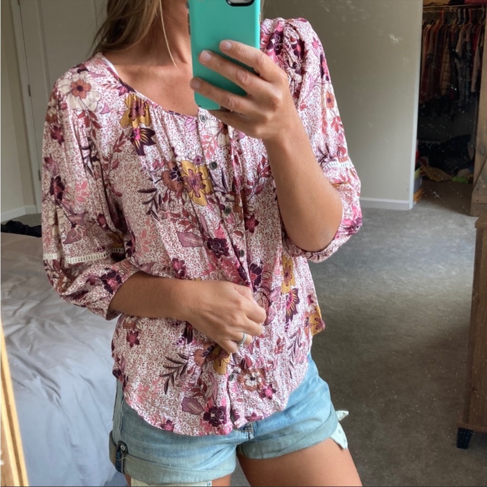 Flirty Bohemian Blouse